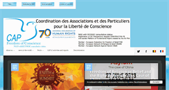 Desktop Screenshot of freedomofconscience.eu